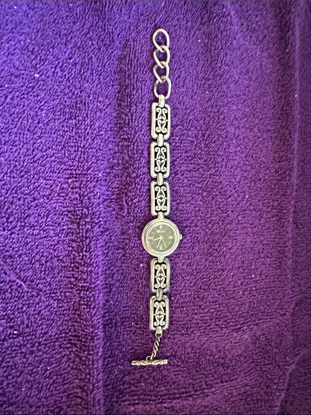 Brighton Silver Filigree Bracelet Watch